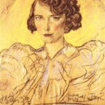 Stanislaw-Ignacy-Witkiewicz-Portret-Jozefiny-Koninskiej-1936-pastel-papier